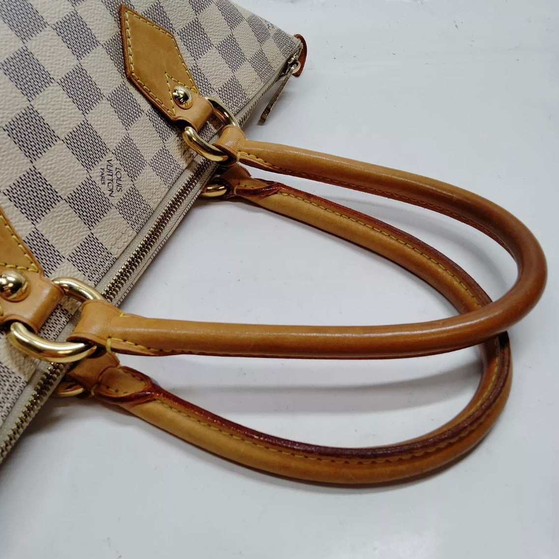 LOUIS VUITTON SALEYA PM HANDTASCHE DAMIER AZUR