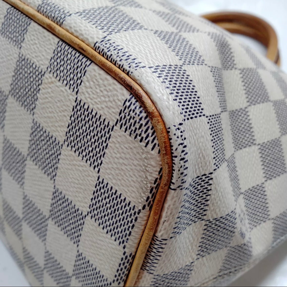 LOUIS VUITTON SALEYA PM HANDTASCHE DAMIER AZUR