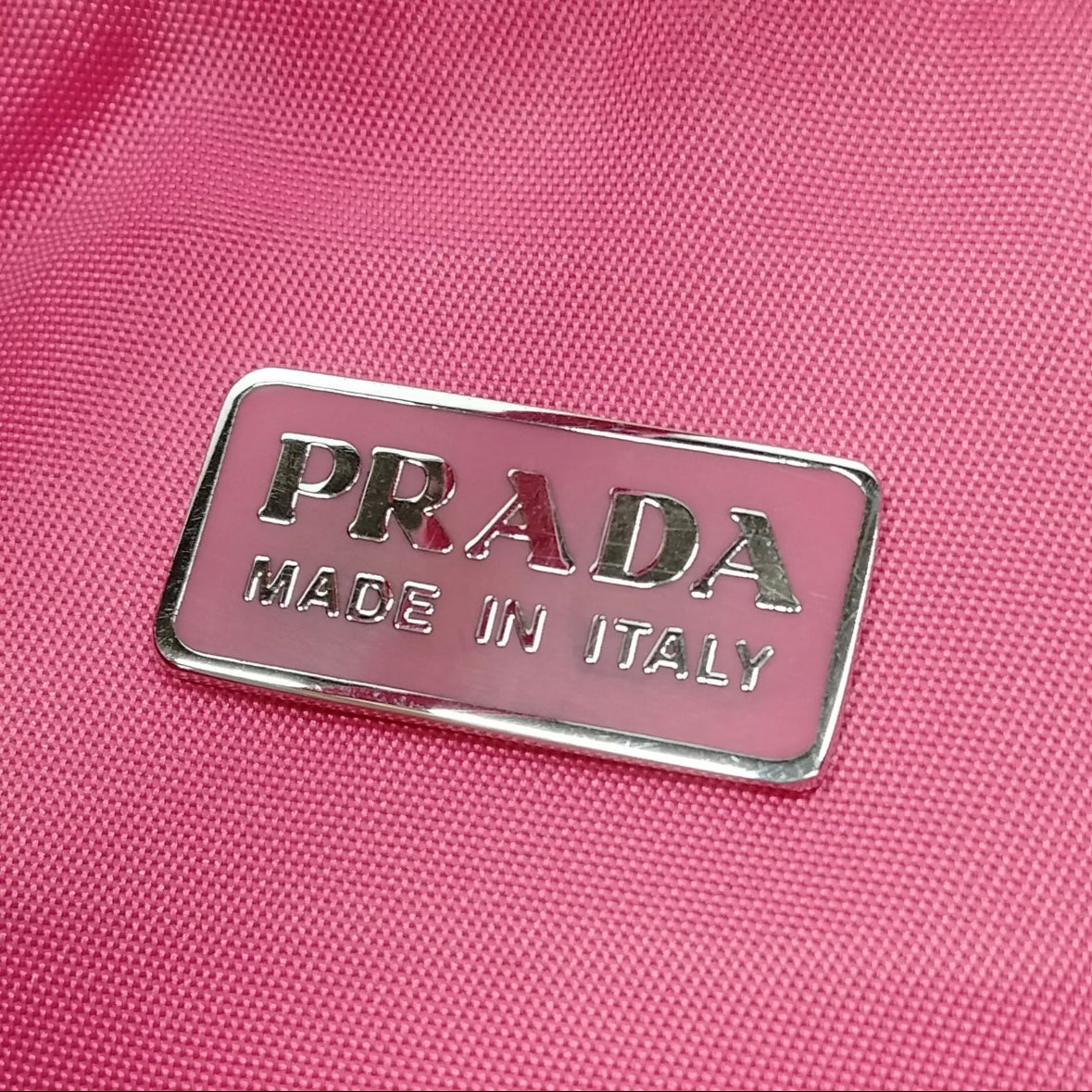 PRADA POCHETTE PINK STOFF VINTAGE