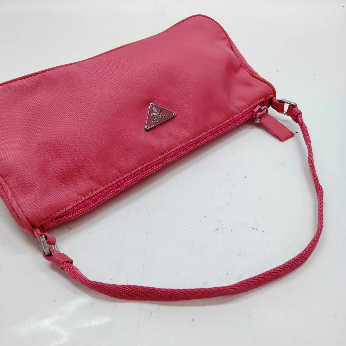 PRADA POCHETTE PINK STOFF VINTAGE