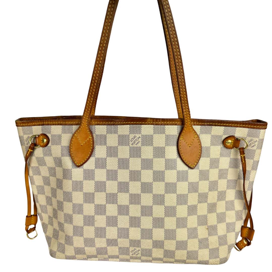 LOUIS VUITTON NEVERFULL PM DAMIER AZUR