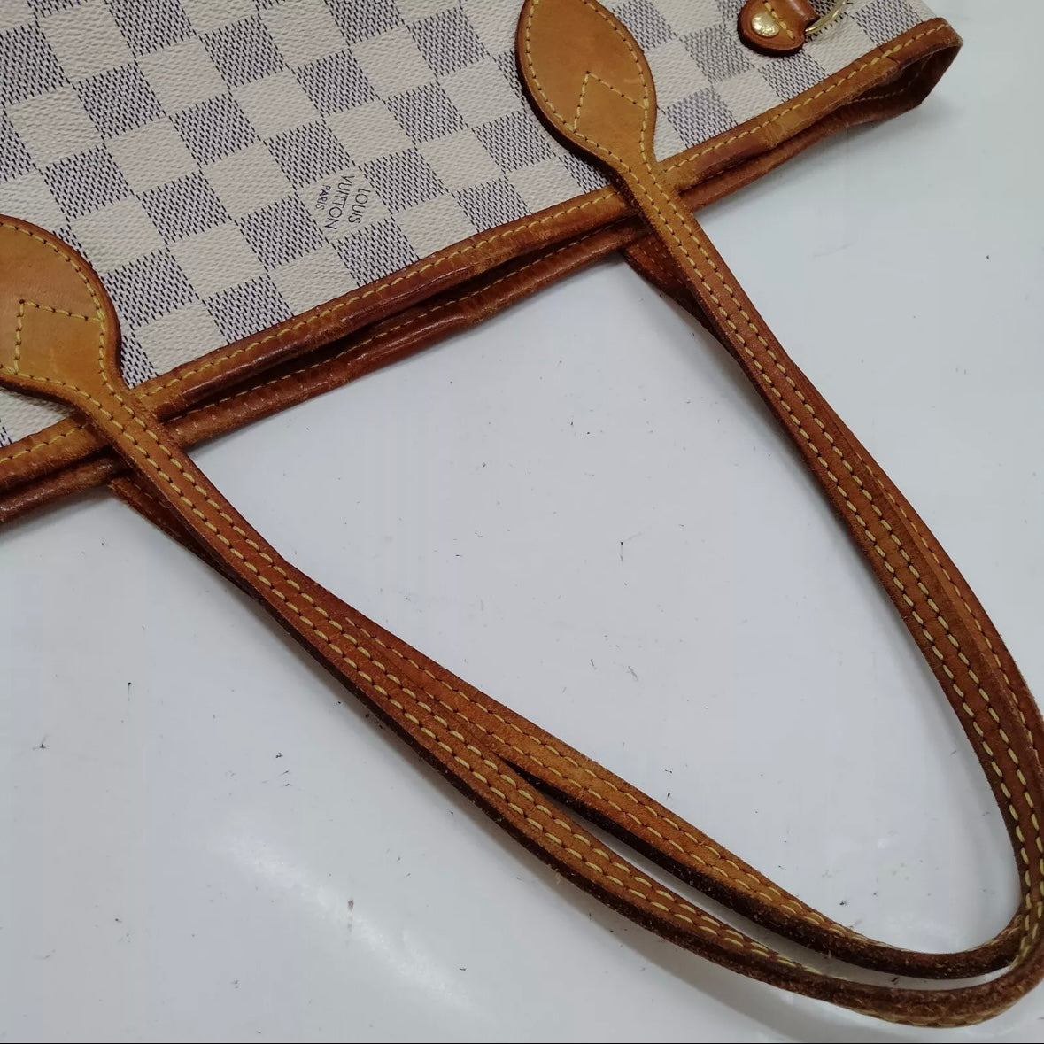 LOUIS VUITTON NEVERFULL PM DAMIER AZUR