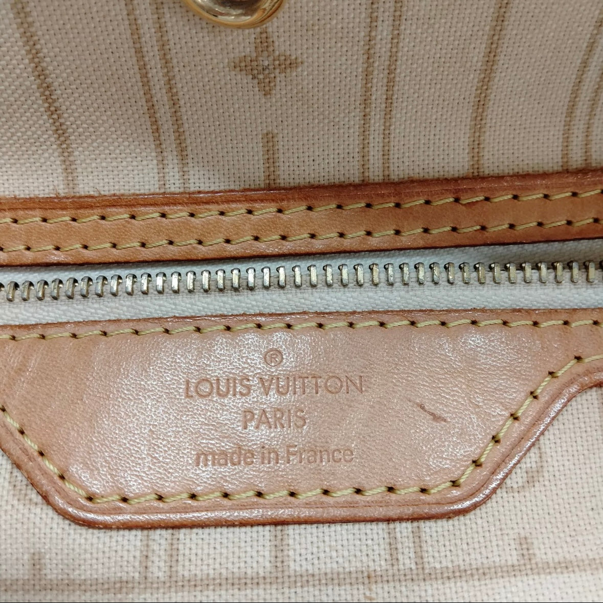 LOUIS VUITTON NEVERFULL PM DAMIER AZUR