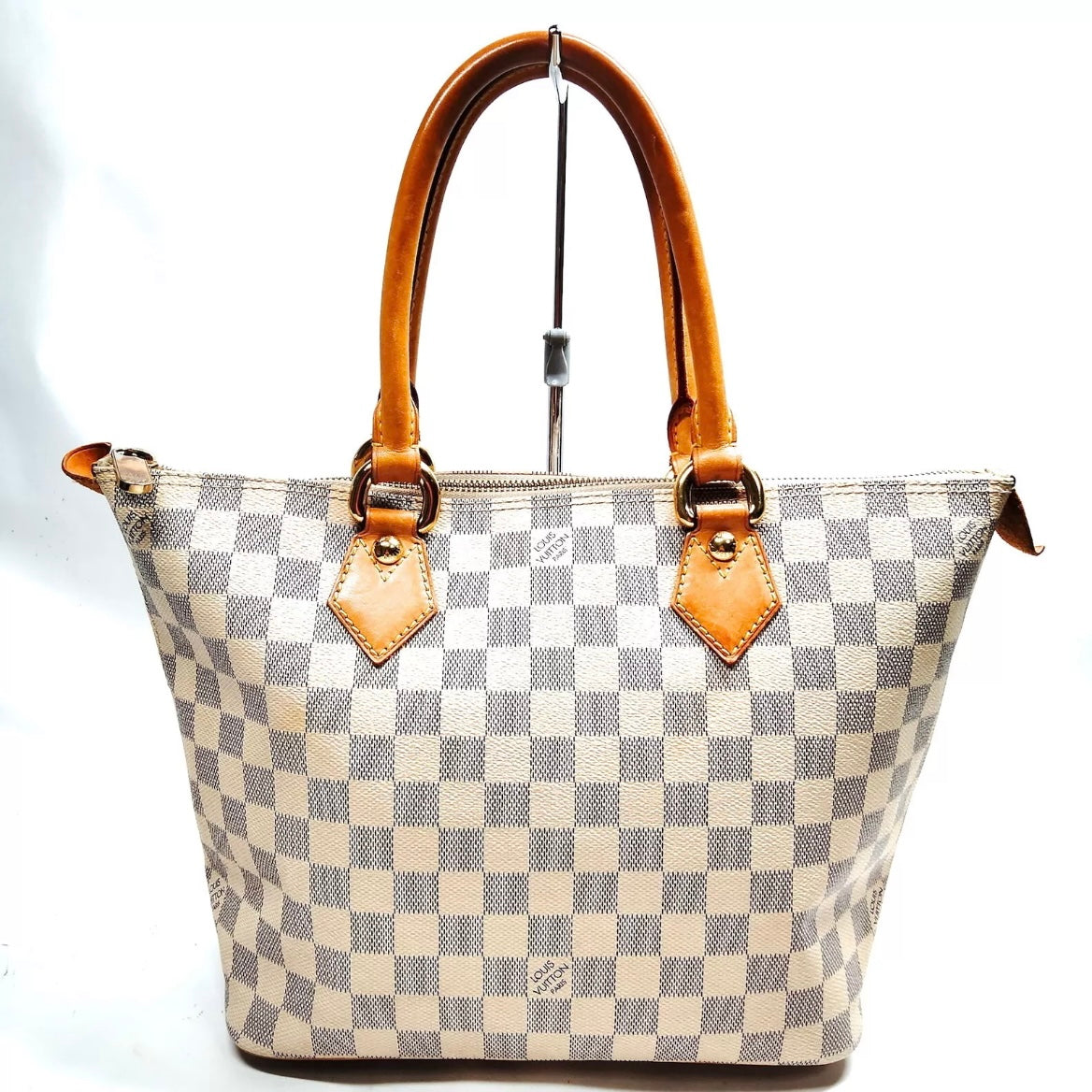 LOUIS VUITTON SALEYA PM HANDTASCHE DAMIER AZUR