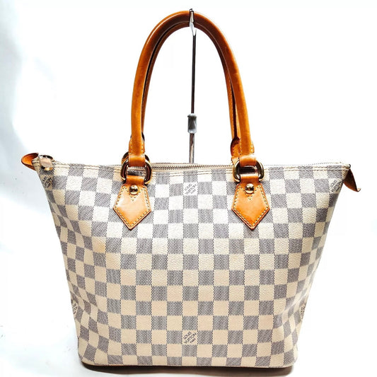 LOUIS VUITTON SALEYA PM HANDTASCHE DAMIER AZUR